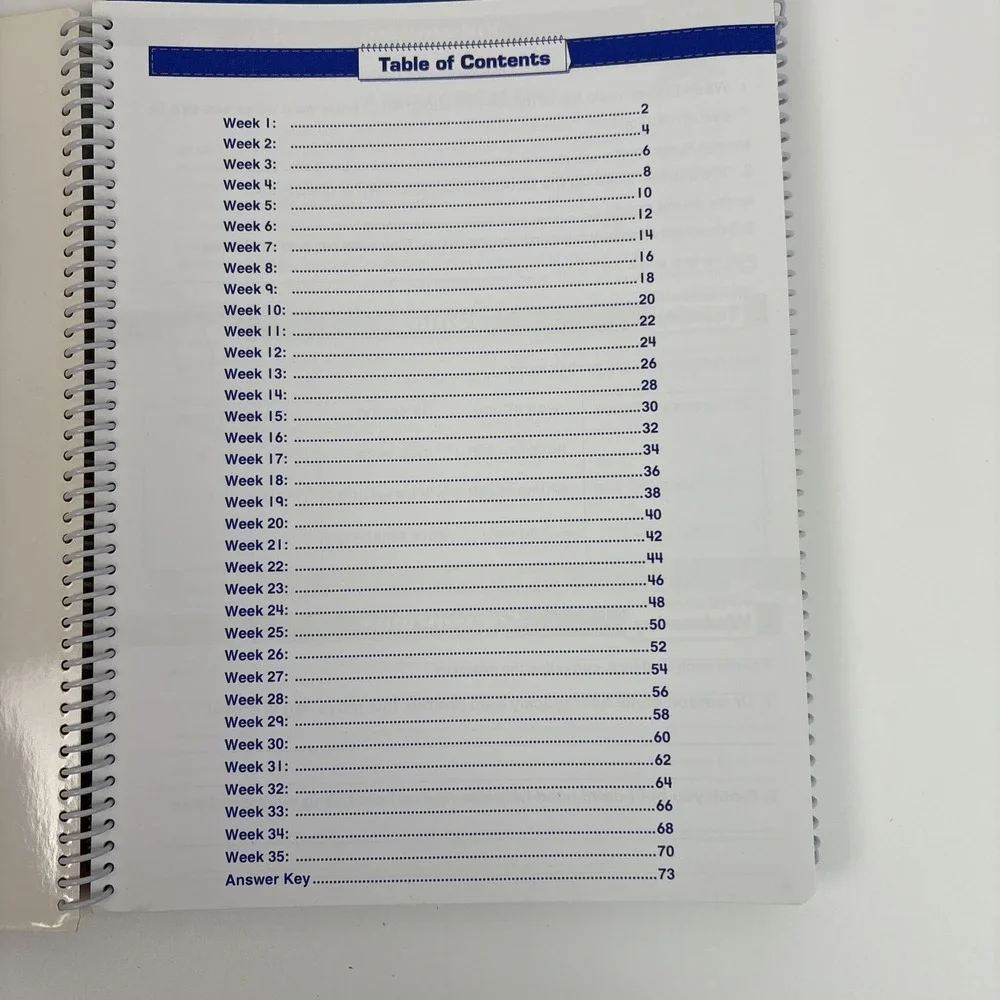 2 Set Of Daily  Math & Language‎ Practice Journals Grades 5, Unused